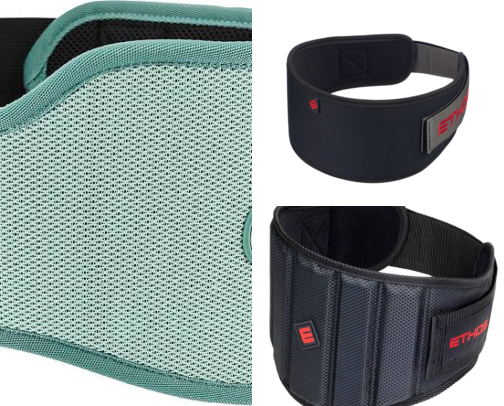 Weightlifting Belts for Squats and Deadlifts cover photo collage