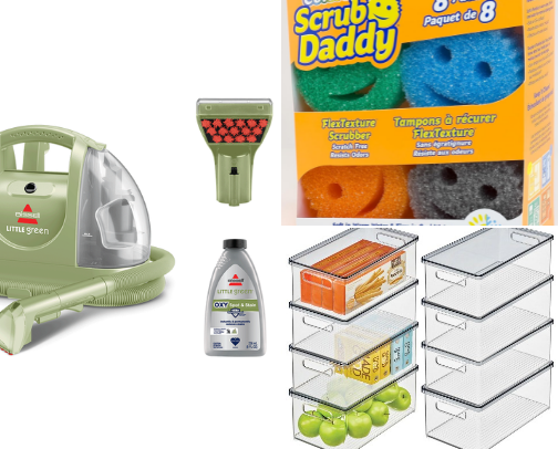 Viral Amazon Cleaning and Organizing Finds cover photo collage