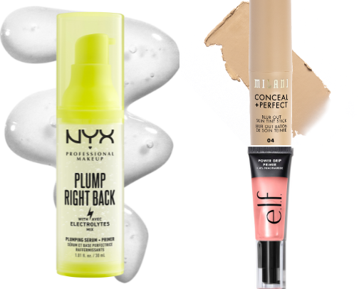 best makeup products (drug store) cover photo collage