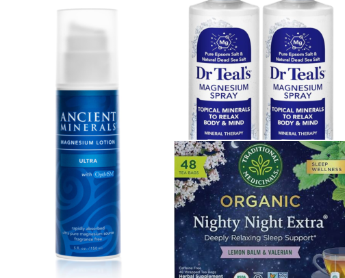 Favorite sleep products cover photo collage