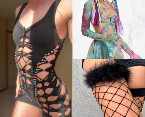 Rave Outfits for a Vibrant Girlie 💞 cover photo collage