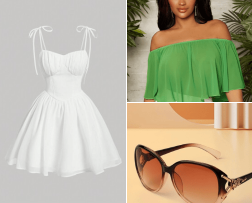 Shein 🛍️ cover photo collage