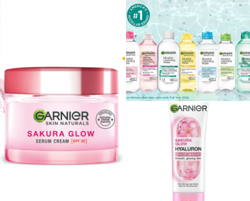 Skincare Harian Dengan Produk Garnier cover photo collage