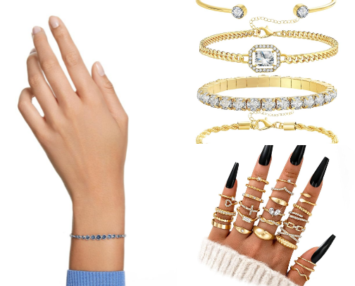 Jewelry cover photo collage
