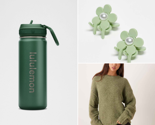 For The Love of Green cover photo collage