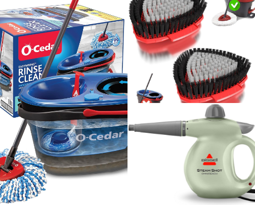 Clean freak must haves! cover photo collage