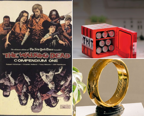 Gift ideas for your nerdy boyfriend 🎮 cover photo collage