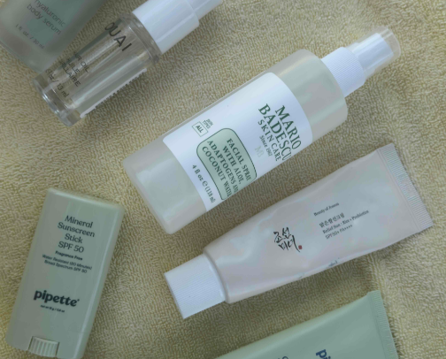 SKIN • BODY • BEAUTY cover photo collage