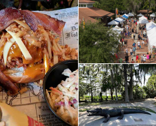 Central FL best things to do and eat cover photo collage