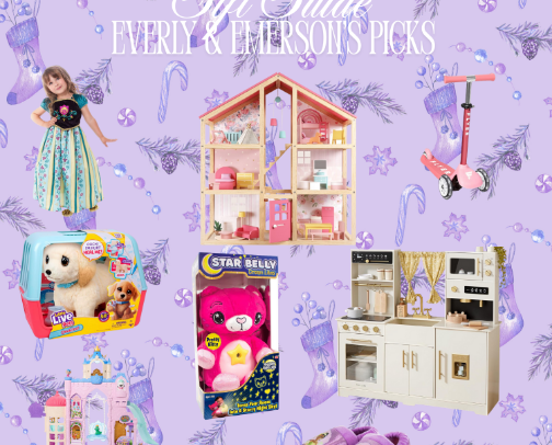 Everly & Emerson's Christmas Picks (They're cute & so so so fun!) cover photo collage