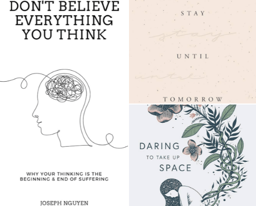 Books That Feel Like Therapy cover photo collage