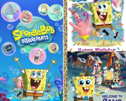 SpongeBob Gifts Kids Are OBSESSED With (Toys, Clothes, Books & More) cover photo collage