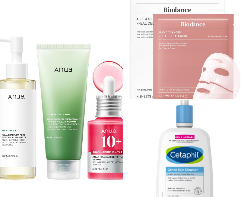 Skincare Worth the Hype cover photo collage