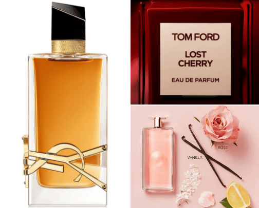 My favorite perfumes of all time ✨<3 cover photo collage