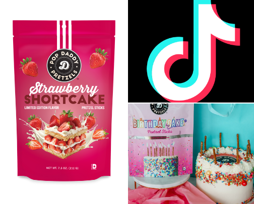 Delicious snacks cover photo collage