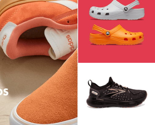 Shoes cover photo collage