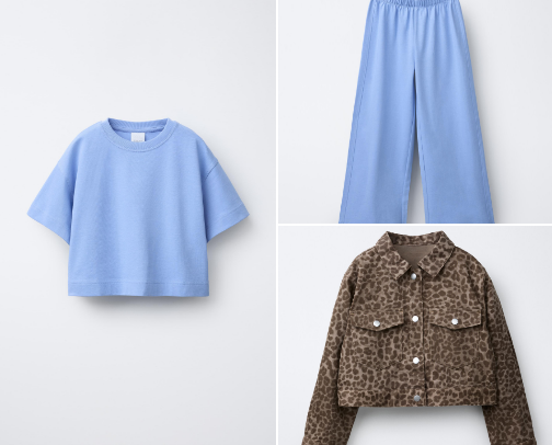 Zara kids - petite try-on finds cover photo collage
