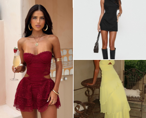 Dresses I love, buy, use! cover photo collage