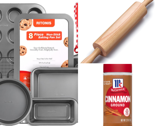 Batter Up! 🧁 | Home Baking Essentials cover photo collage