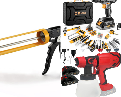 Home Improvement Tools cover photo collage