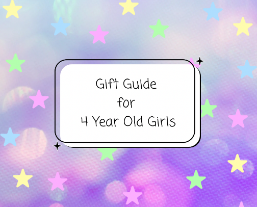 Gift Guide for 4 Year Old Girls cover photo collage