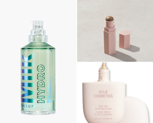 Everyday Glowy Makeup Routine cover photo collage