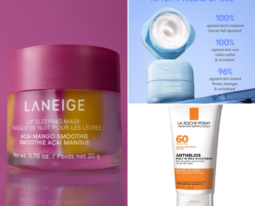 My favorite beauty recs cover photo collage