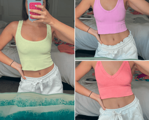 my fave tank tops ever!! cover photo collage