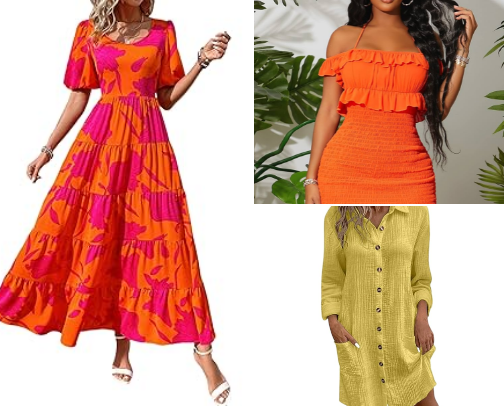 ☀️ Summer Glow: Chic & Breezy Dresses cover photo collage