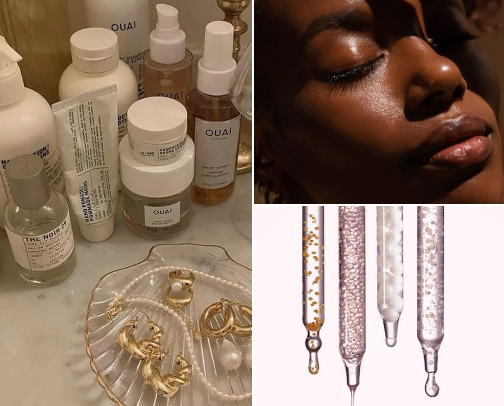 SKINCARE QUEEN cover photo collage