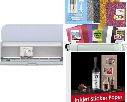 Crafting Magic with Cricut: HTV, Paper Crafts, Sticker Making, and More! cover photo collage