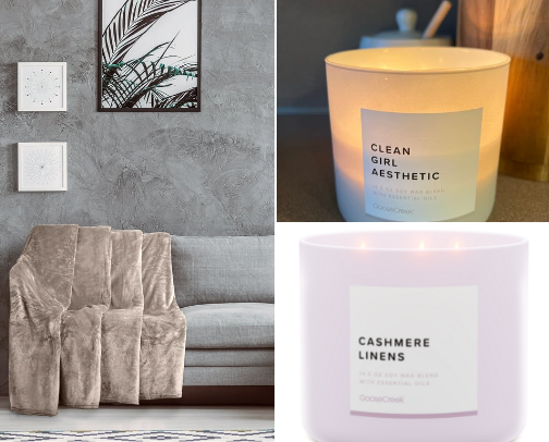 My bedroom essentials cover photo collage