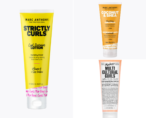 ✨ Curly hair must haves✨ cover photo collage