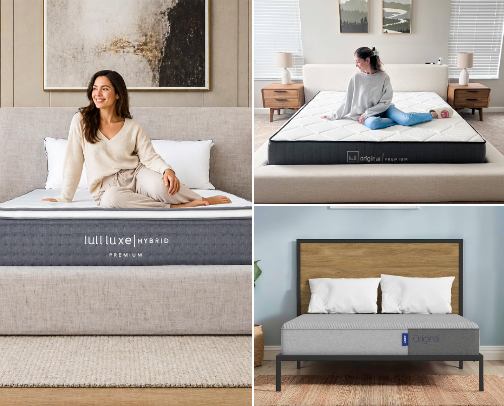 Sleep Like You Mean It — Amazon's Best Mattresses for Every Budget, Sleep Style & Bed Size cover photo collage