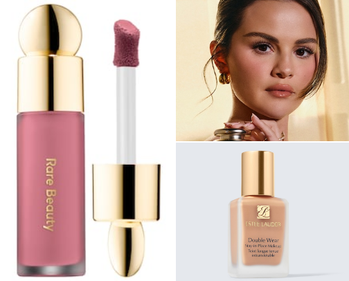 Beauty products I love ❤️ cover photo collage