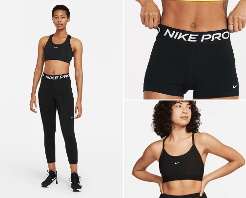 Sportswear cover photo collage