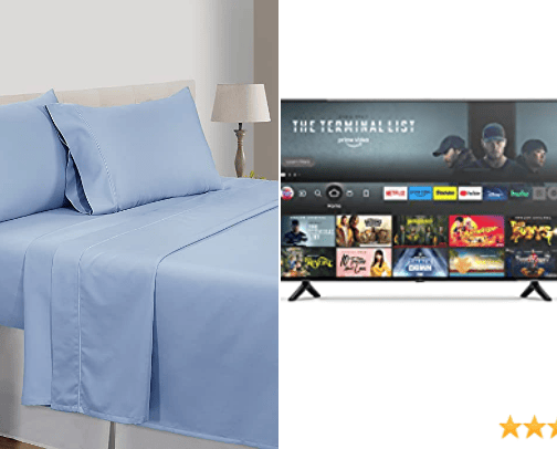 Luxury 100% Egyptian Cotton Bed Sheets cover photo collage