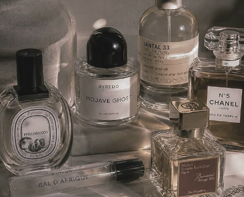 Scents Worth Obsessing Over 💕 cover photo collage