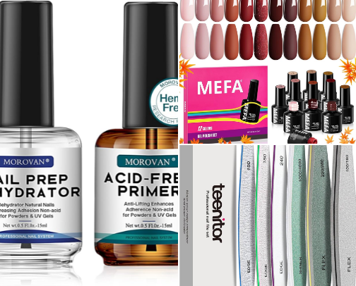 Nail Girl Era: My At-Home Gel Setup cover photo collage