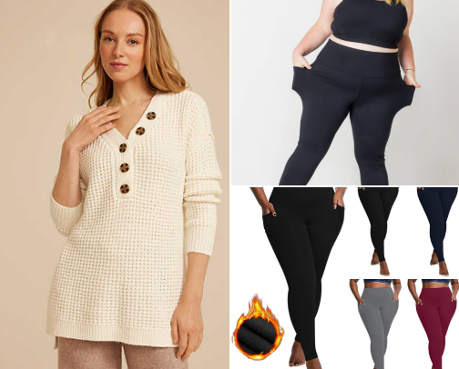 Plus size fall fashion! cover photo collage