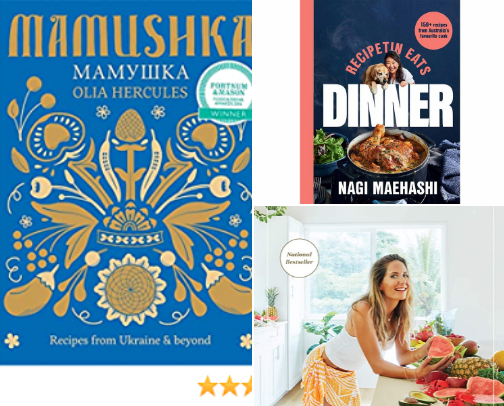 Recipe Books cover photo collage