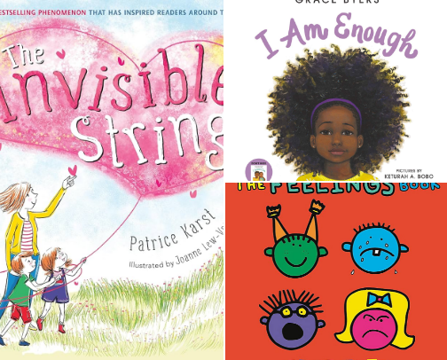 8 Best Books for Kids Learning to Manage Big Emotions cover photo collage
