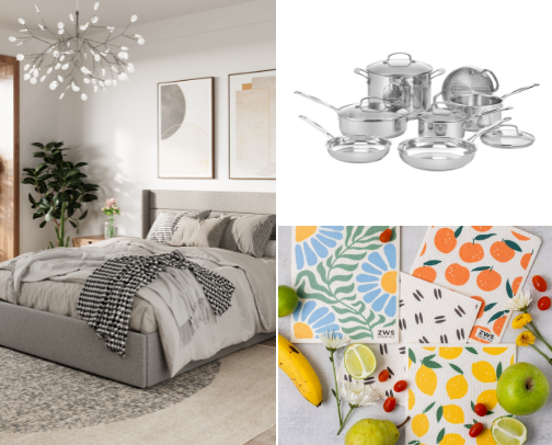 Starter Apartment on a Budget cover photo collage