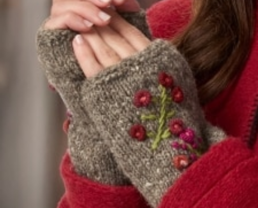 Fingerless Gloves & My Favorite Hats cover photo collage