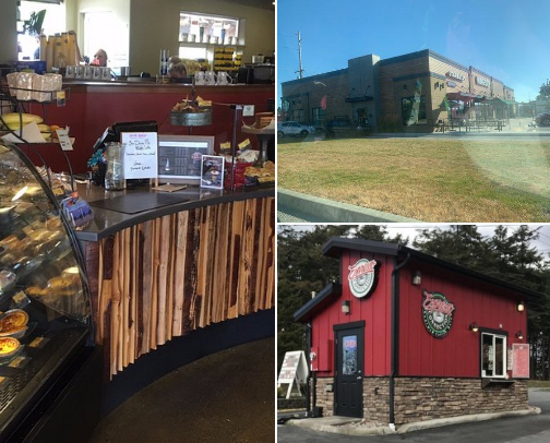 Coffee shops and drive-thru on Whidbey Island cover photo collage
