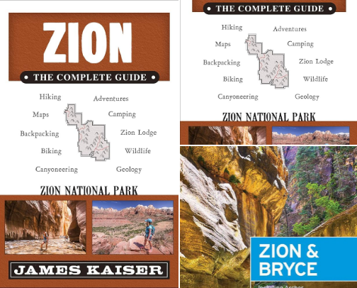 Read Free - Planning essentials around Zion National Park: The Complete Guide (Color Travel Guide) cover photo collage