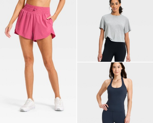 Affordable Spring Activewear cover photo collage