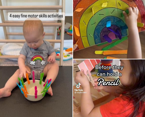 Baby/Toddler Crafts & Activites cover photo collage