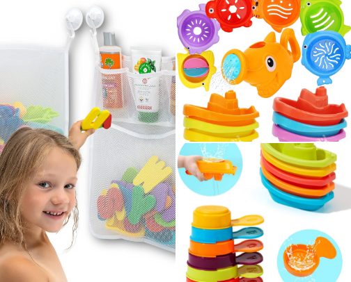 Splish Splash Starter Kit - Bath Must Haves for Infants cover photo collage