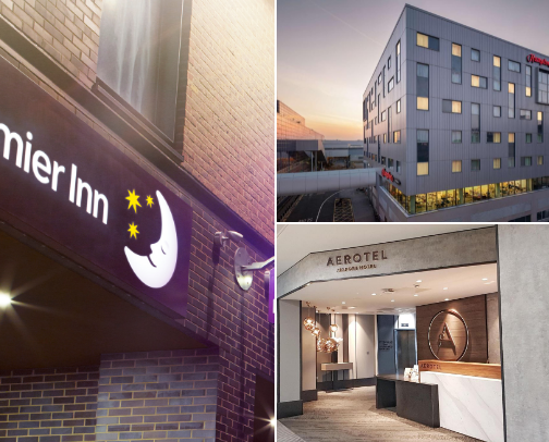 Best London Airport Hotels for Early Flights (Gatwick, Stansted & Heathrow) cover photo collage